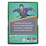 DC Joker Limited Edition Collectible Ingot