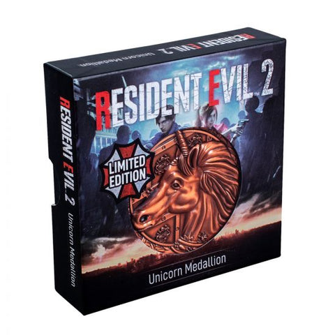 Official Resident Evil 2 Limited Edition Unicorn Medallion