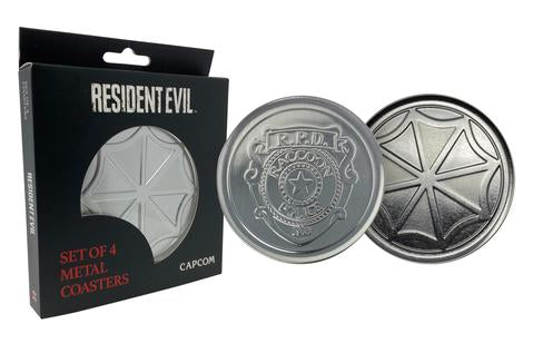 Official Resident Evil drink coaster set (4)